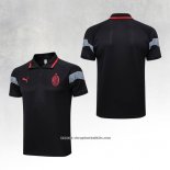 AC Milan Shirt Polo 2023-2024 Black