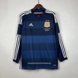 Argentina Away Shirt Retro 2014 Long Sleeve