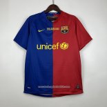 Barcelona Home Shirt UCL 2008-2009 Retro