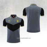 Borussia Dortmund Shirt Polo 2022-2023 Grey and Black