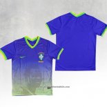 Brazil Pele Shirt Special 2022 Blue Thailand