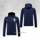 Chaqueta con Capucha del Italy 2022-2023 Blue