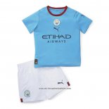 Manchester City Home Shirt 2022-2023 Kid