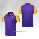 Real Madrid Shirt Polo 2023-2024 Purpura