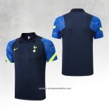 Tottenham Hotspur Shirt Polo 2022-2023 Blue
