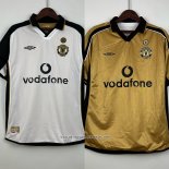 Manchester United Shirt Retro 2001-2002 Ponerse En Doble Cara