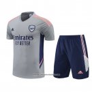 Tracksuit Arsenal 2022-2023 Short Sleeve Grey - Shorts