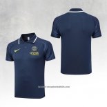 Paris Saint-Germain Shirt Polo 2023-2024 Blue