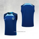 England Training Shirt 2023-2024 Without Sleeves Blue