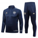 Sweatshirt Tracksuit Arsenal 2023-2024 Kid Blue