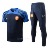 Tracksuit Holland 2022-2023 Short Sleeve Blue