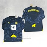 Borussia Dortmund Away Shirt 2023-2024 Long Sleeve