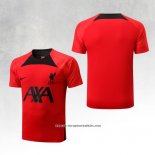 Liverpool Training Shirt 2022-2023 Red