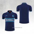 Olympique Marseille Shirt Polo 2022-2023 Blue Marino