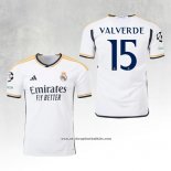 Real Madrid Player Valverde Home Shirt 2023-2024