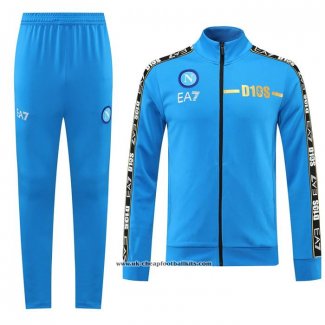 Jacket Tracksuit Napoli 2022-2023 Blue
