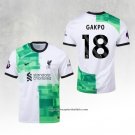 Liverpool Player Gakpo Away Shirt 2023-2024