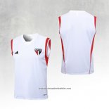 Sao Paulo Training Shirt 2023-2024 Without Sleeves White