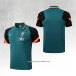 Liverpool Shirt Polo 2022-2023 Green