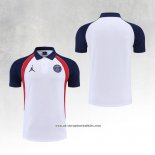 Paris Saint-Germain Shirt Polo Jordan 2022-2023 White
