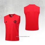Flamengo Training Shirt 2023-2024 Without Sleeves Red