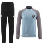 Jacket Tracksuit America 2022-2023 Blue and Grey