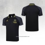Paris Saint-Germain Shirt Polo Jordan 2023-2024 Black