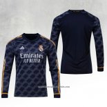 Real Madrid Away Shirt 2023-2024 Long Sleeve