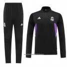 Sweatshirt Tracksuit Real Madrid 2022-2023 Black
