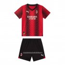 AC Milan Home Shirt 2023-2024 Kid