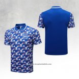 Arsenal Shirt Polo 2022-2023 Blue