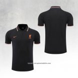 Liverpool Shirt Polo 2022-2023 Black