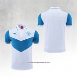 Manchester City Shirt Polo 2022-2023 Blue and White