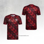 Bayern Munich Shirt Pre-Match 2022 Red and Black