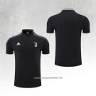Juventus Shirt Polo 2022-2023 Black