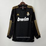 Real Madrid Away Shirt Retro 2012 Long Sleeve