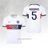 Paris Saint-Germain Player Marquinhos Away Shirt 2023-2024