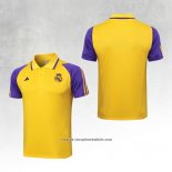 Real Madrid Shirt Polo 2023-2024 Yellow