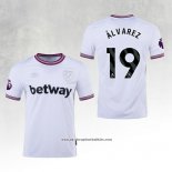 West Ham Player Alvarez Away Shirt 2023-2024